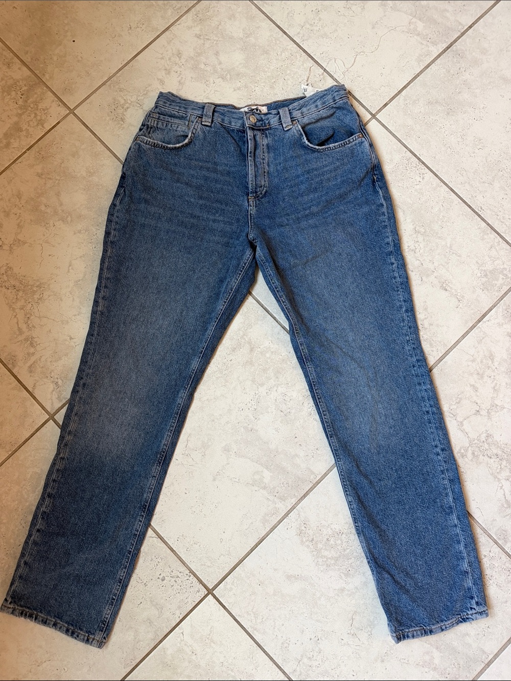 We The Free Women's Straight Leg Jeans - Blue